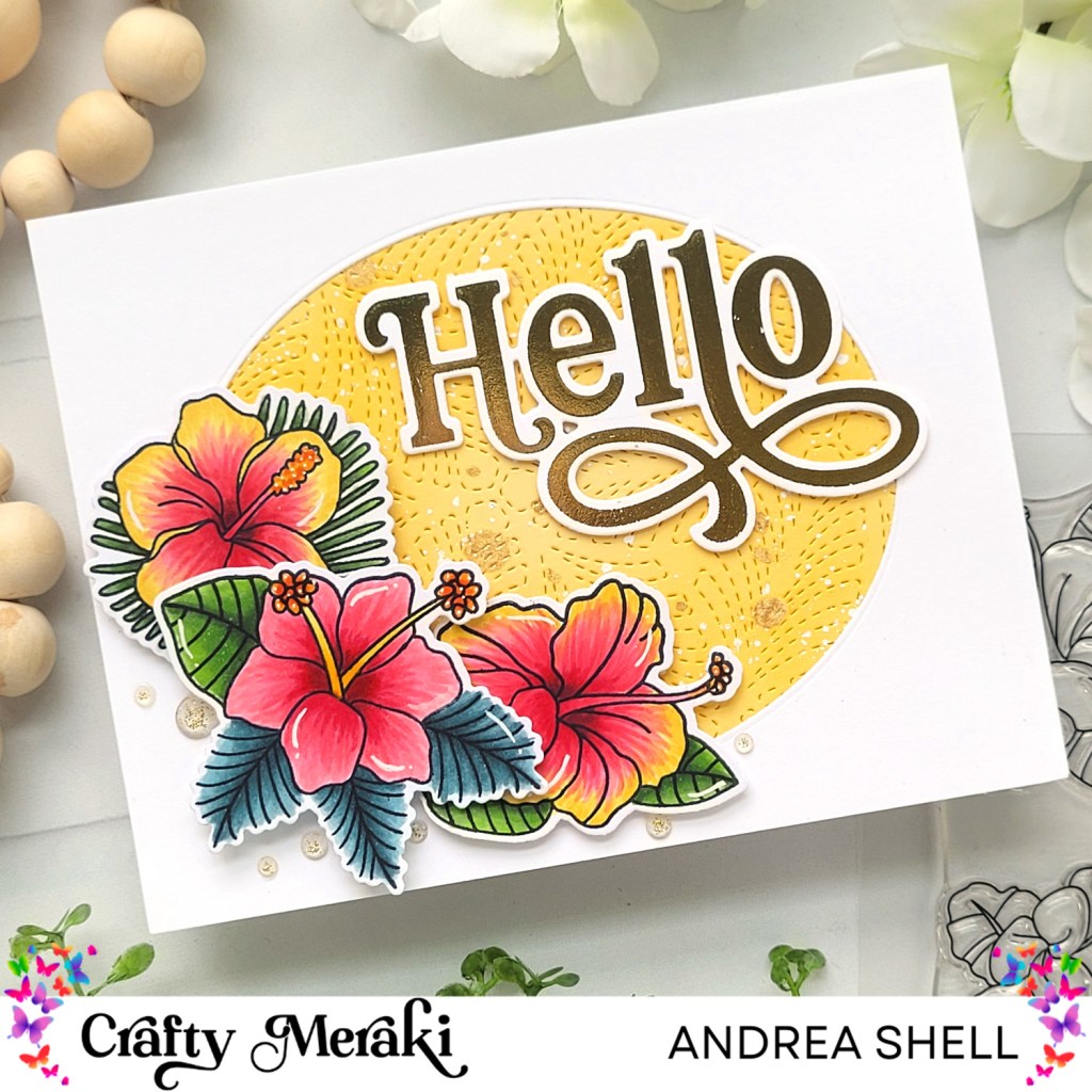 Tropical Hello and a&nbsp;Giveaway