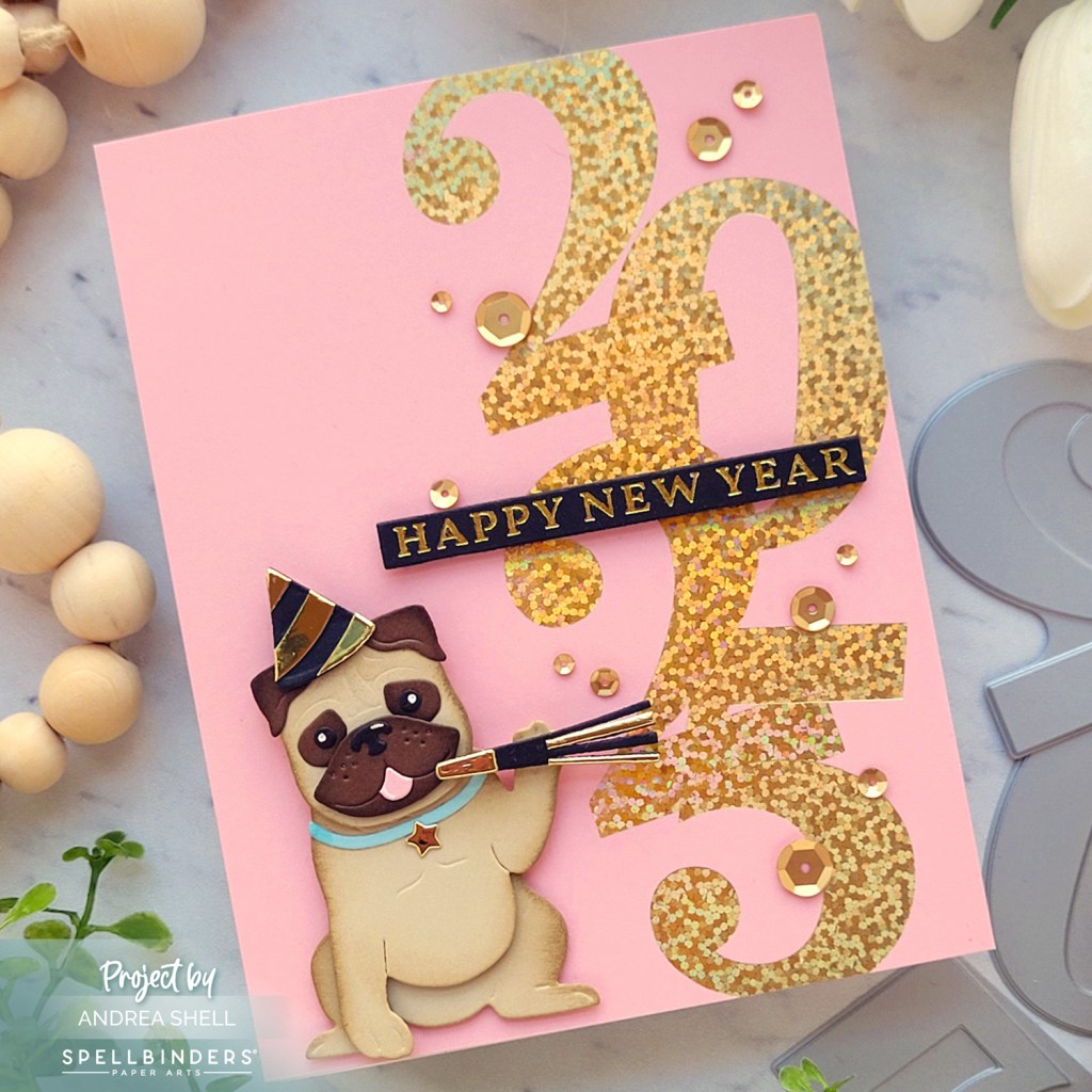 Hot-Foiled New Year&nbsp;Card