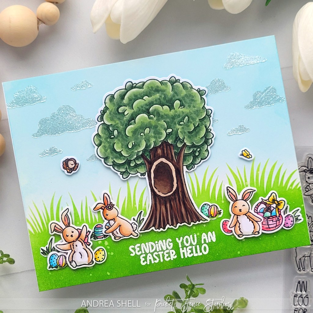 Easter Hello: Creating a Scene with&nbsp;Stencils