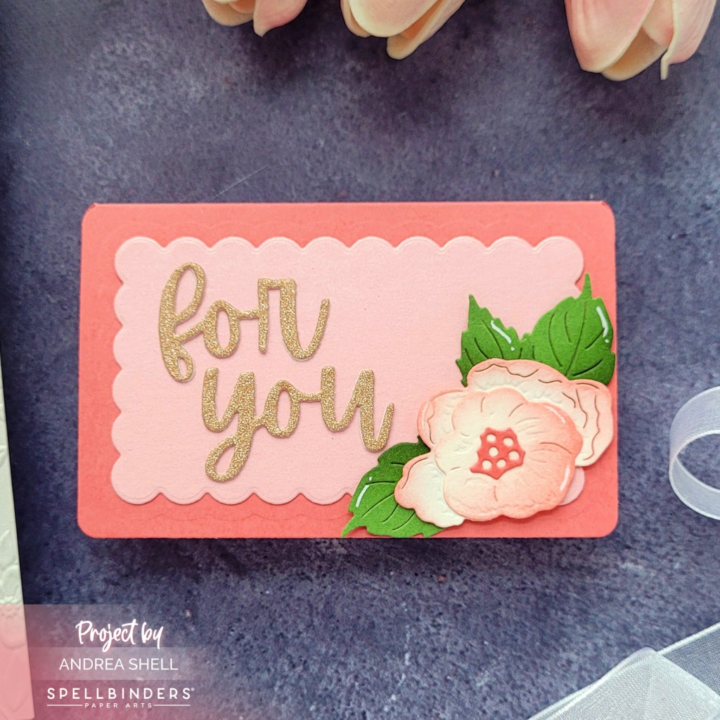 Gift Card Holder by Andrea Shell | Treat Yourself Gift Card Holder by Spellbinders