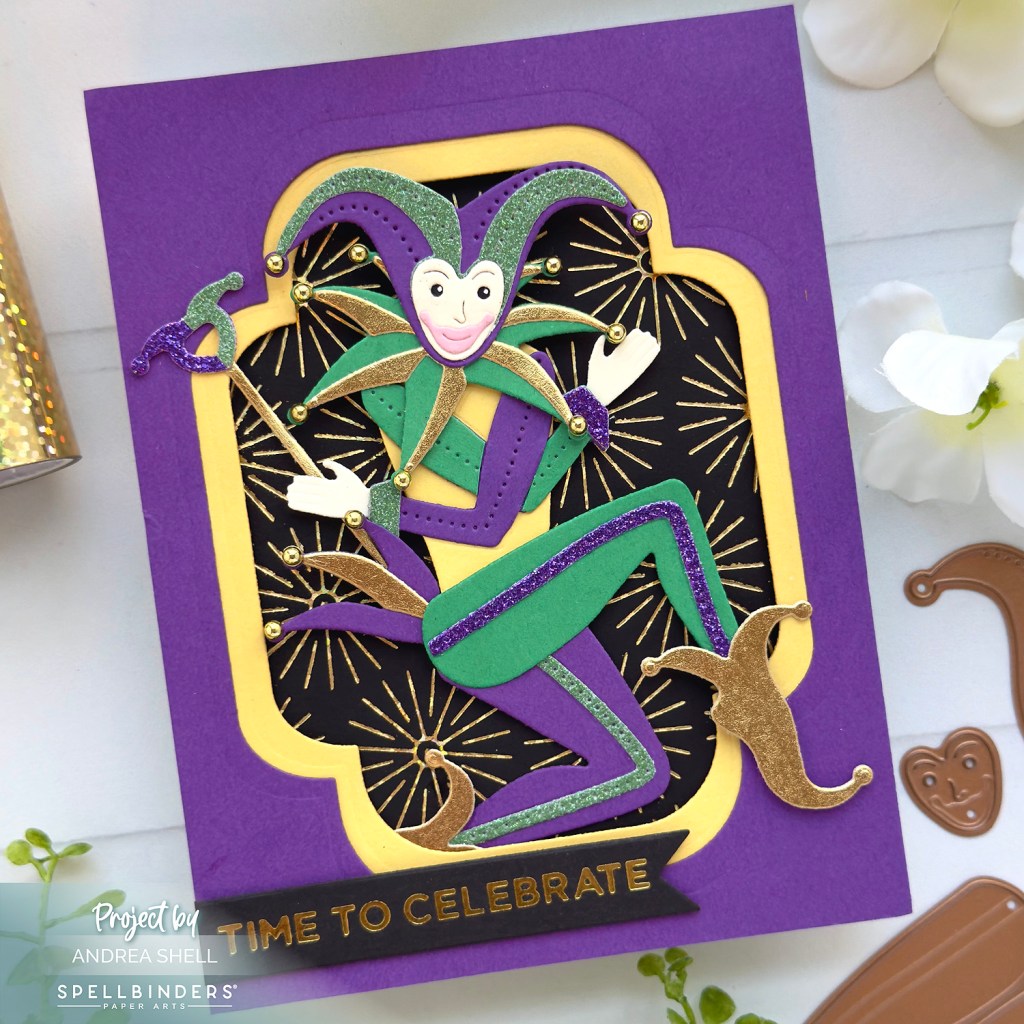 Mardi Gras Inspired&nbsp;Card