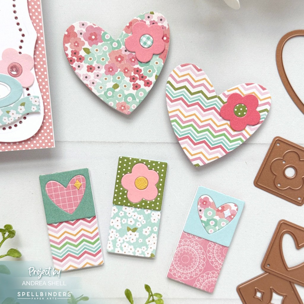 Cute Bookmarks by Andrea Shell | Labels & Icons Dies by Spellbinders