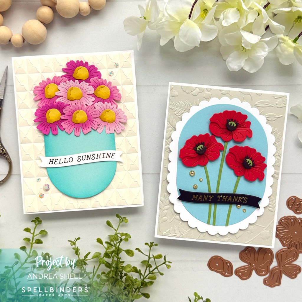 Layered Wildflowers: Combining Diecuts and&nbsp;Texture