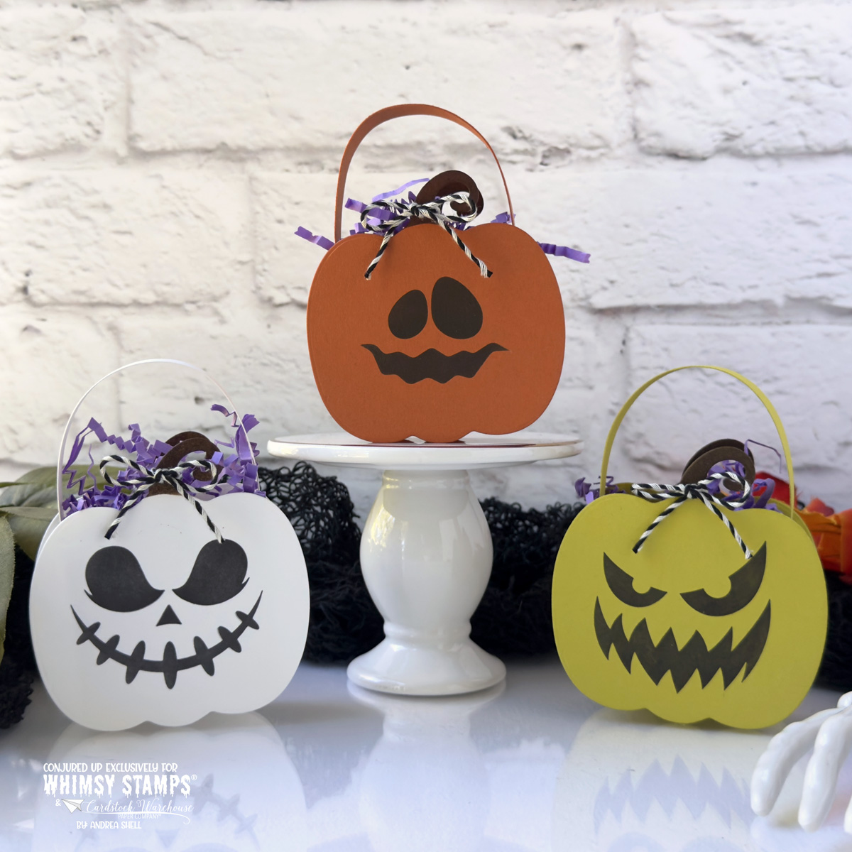 Jack o'Lantern Treat Bags – Blissfully Scrappy