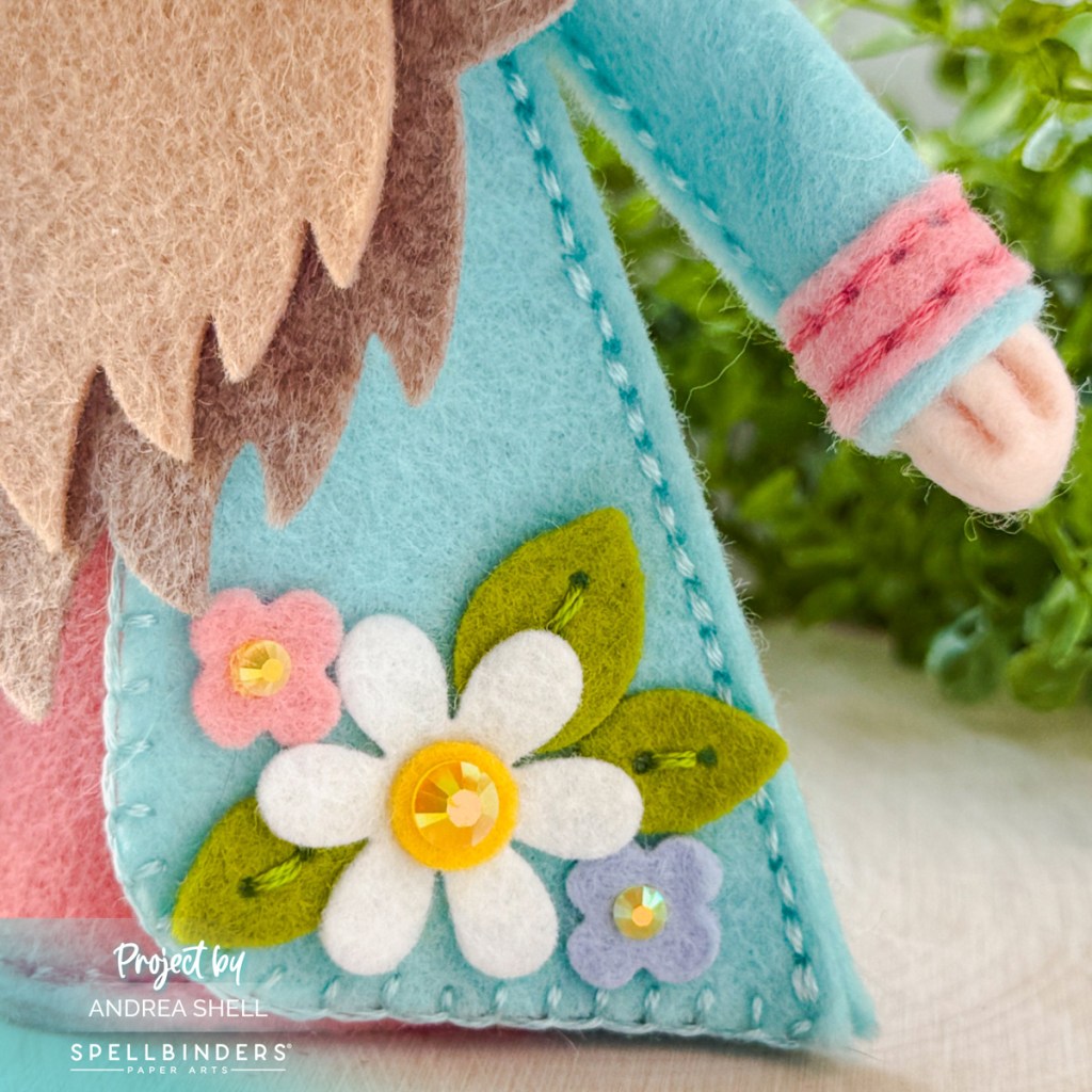 Spring Felt Gnome by Andrea Shell | Fergus Gnome Dies by Spellbinders