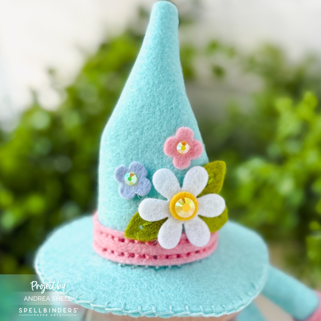 Spring Felt Gnome by Andrea Shell | Fergus Gnome Dies by Spellbinders