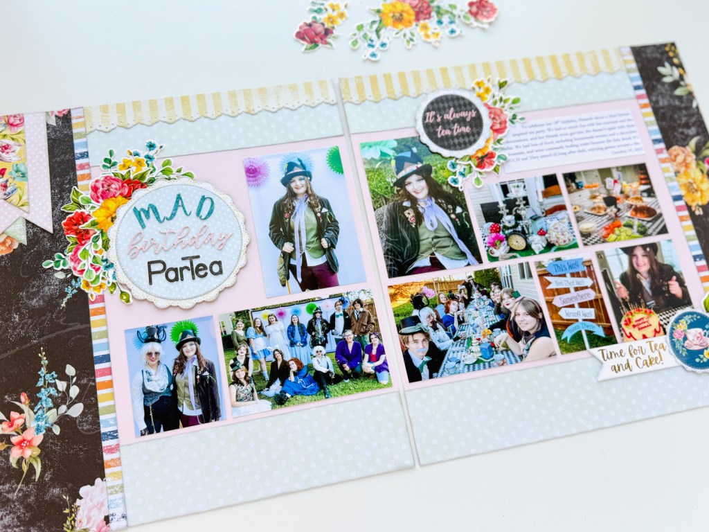 Wonderland Two-Page Layout