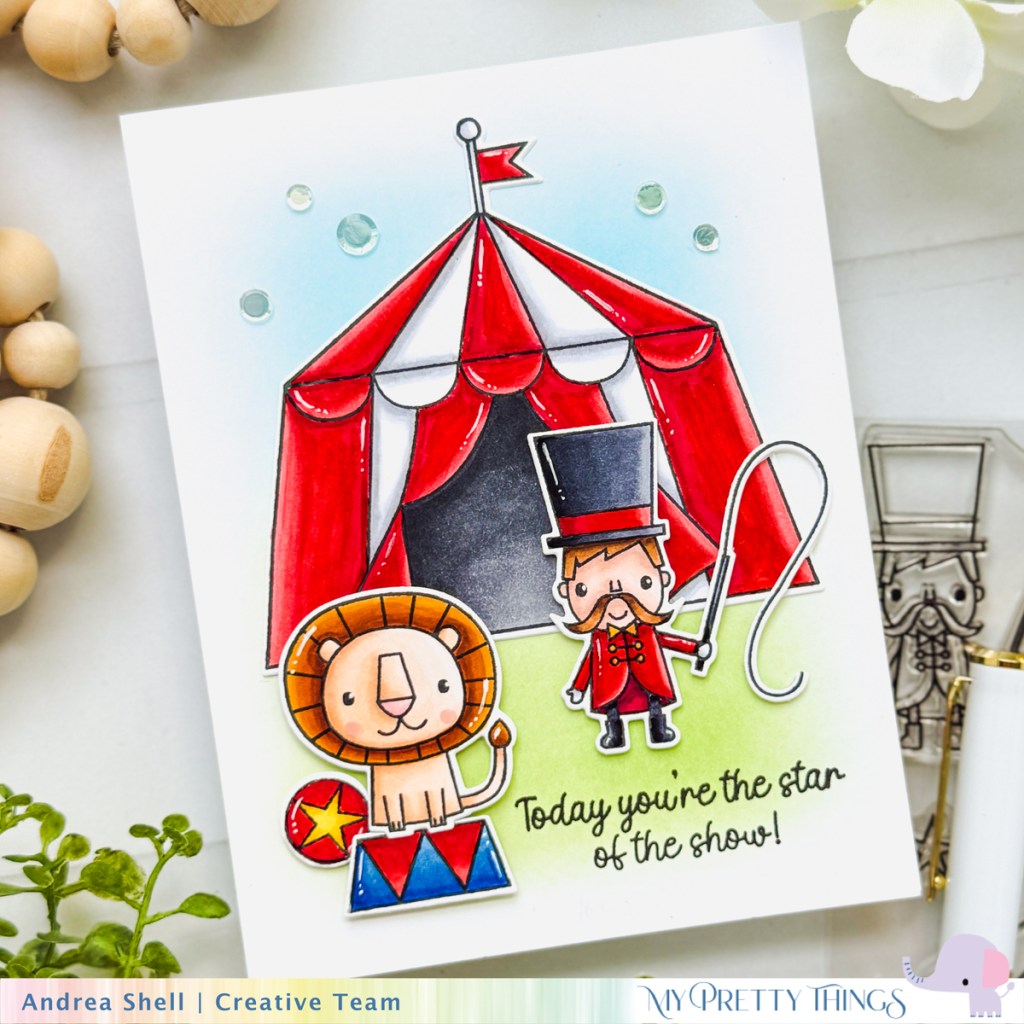 Star of the Show: Circus-themed Birthday&nbsp;Card