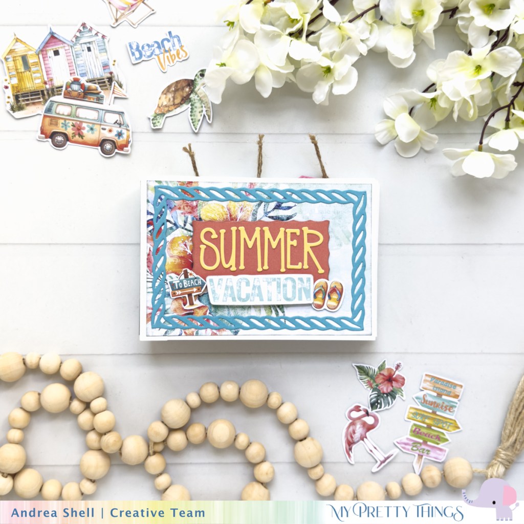 Summer Vacation Mini Album by Andrea Shell | Summer Surfin' Collection by My Pretty Things