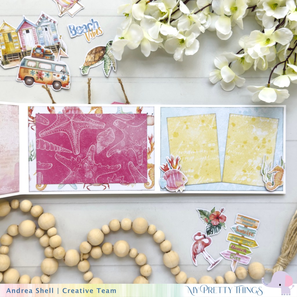 Summer Vacation Mini Album by Andrea Shell | Summer Surfin' Collection by My Pretty Things